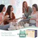 Baby Teething Toys for Babies 0-6 Months,Baby Teether Chew Toys for Teething Relief,Silicone Teething Mitt,Baby Toys 6 to 12 Months,Ideal Baby Shower Gifts for New Moms & Newborn(Cartoon Cat) - Image 3